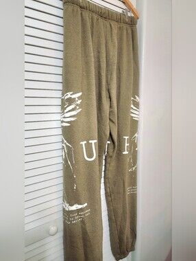 HTFU Gym Rat Joggers Sweat Pants - Army Green Fleece